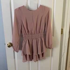 Mauve romper size s